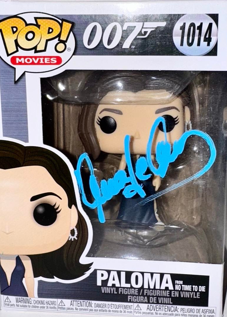 Ana De Armas Signed Funko Pop #1014 "Paloma" (James Bond) - Beckett COA